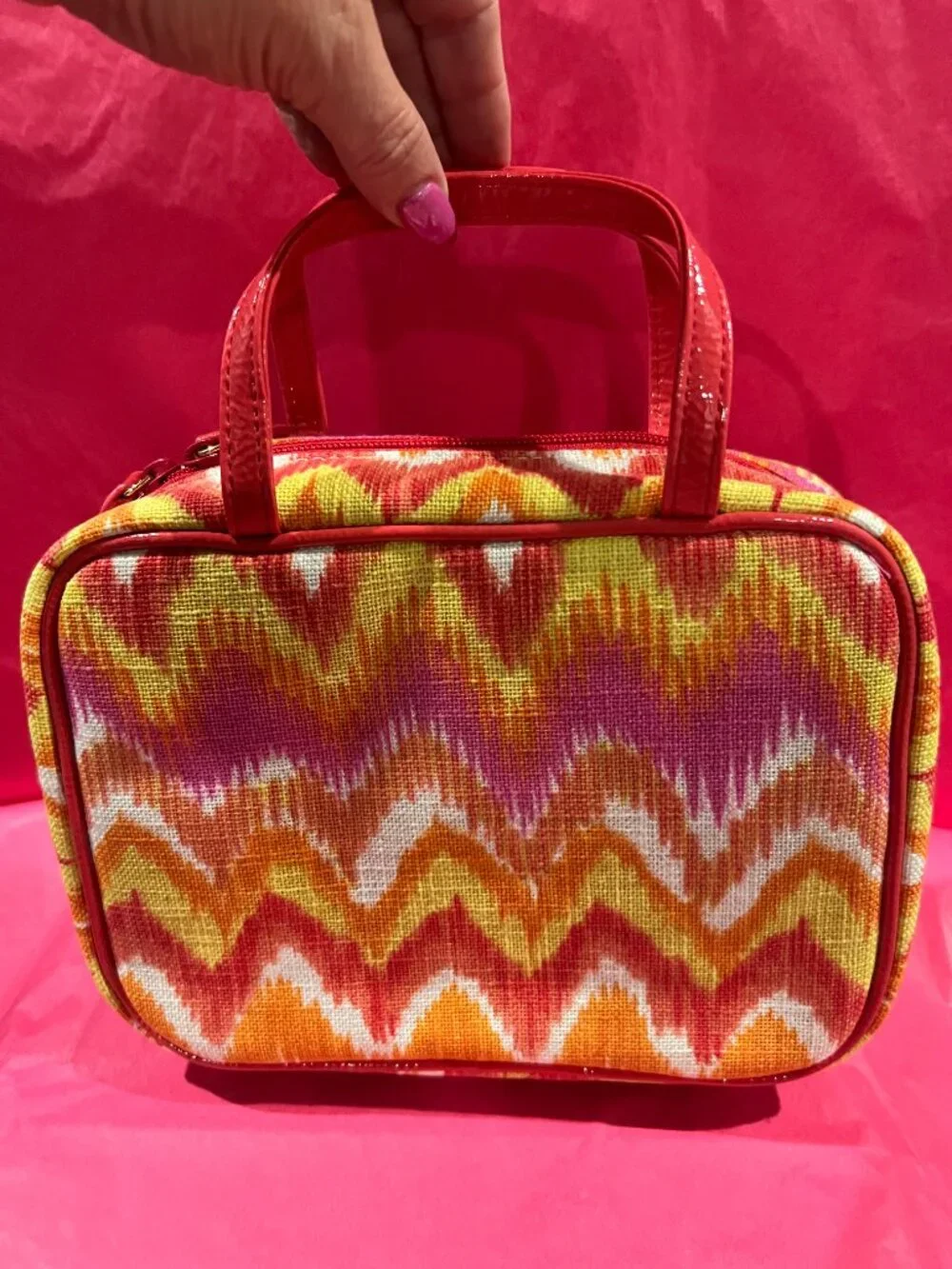 NWT Stephanie Johnson Tucson Desert ML Traveler Cosmetic Toiletry Makeup Bag